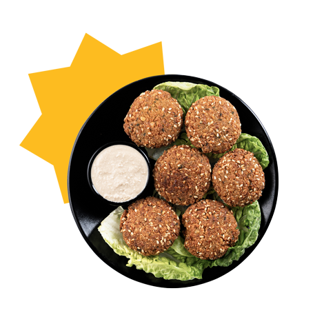 Garlic Mayo Falafel Recipe